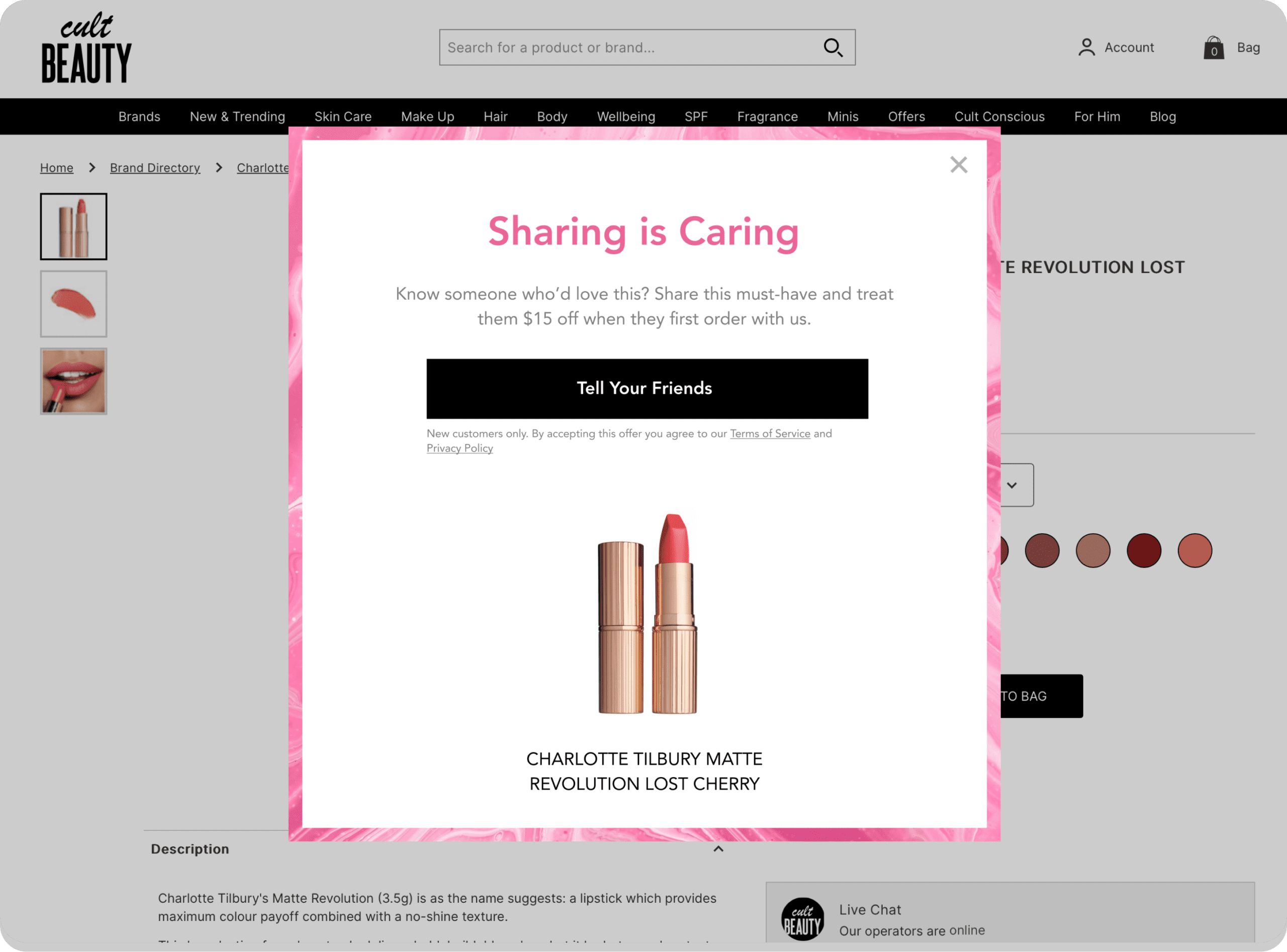 Product Sharing