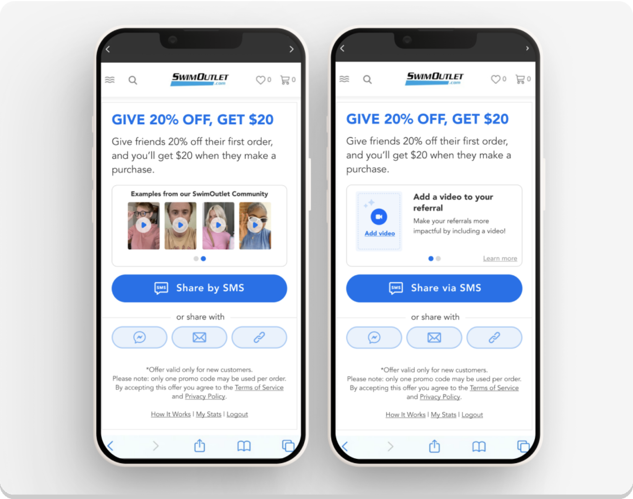 Video Referral Campaigns
