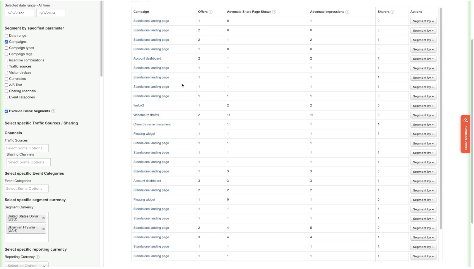 Sticky Headers in Reports for Improved Data Viewing