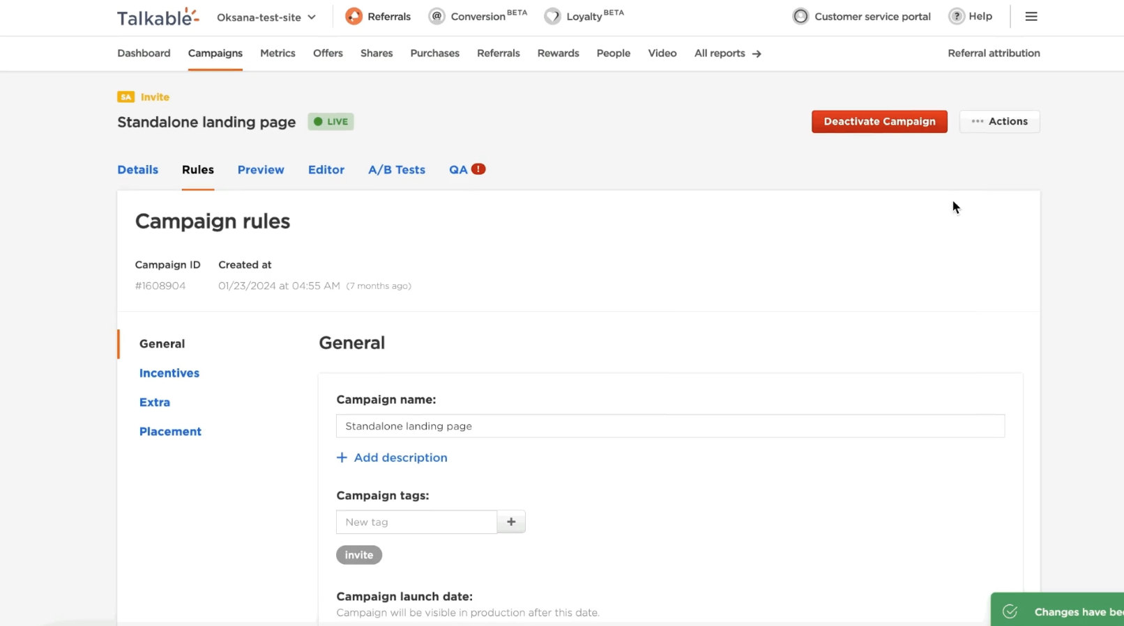 Enhanced Date Management Across Campaigns