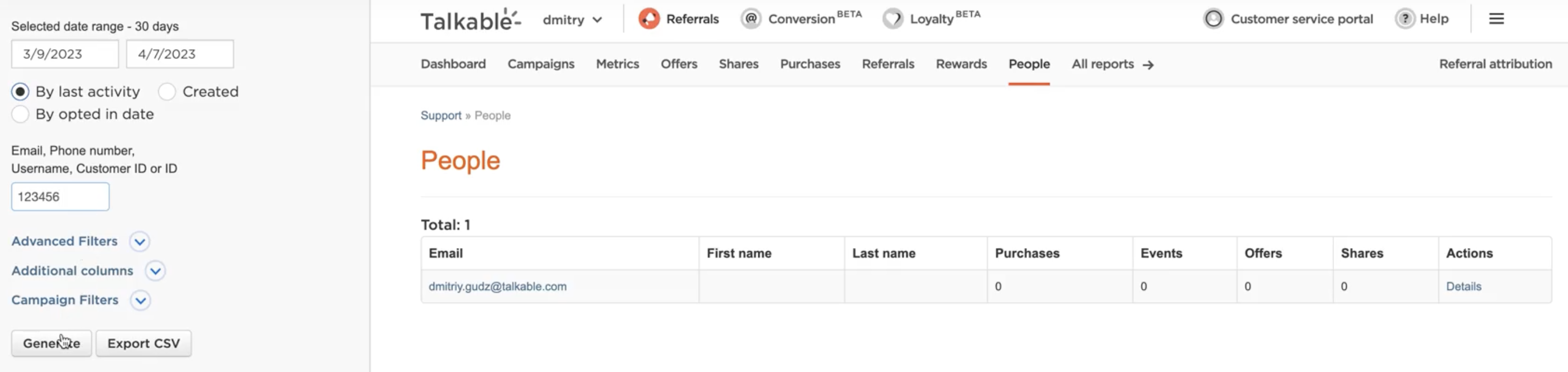 Enable Search by Customer_ID