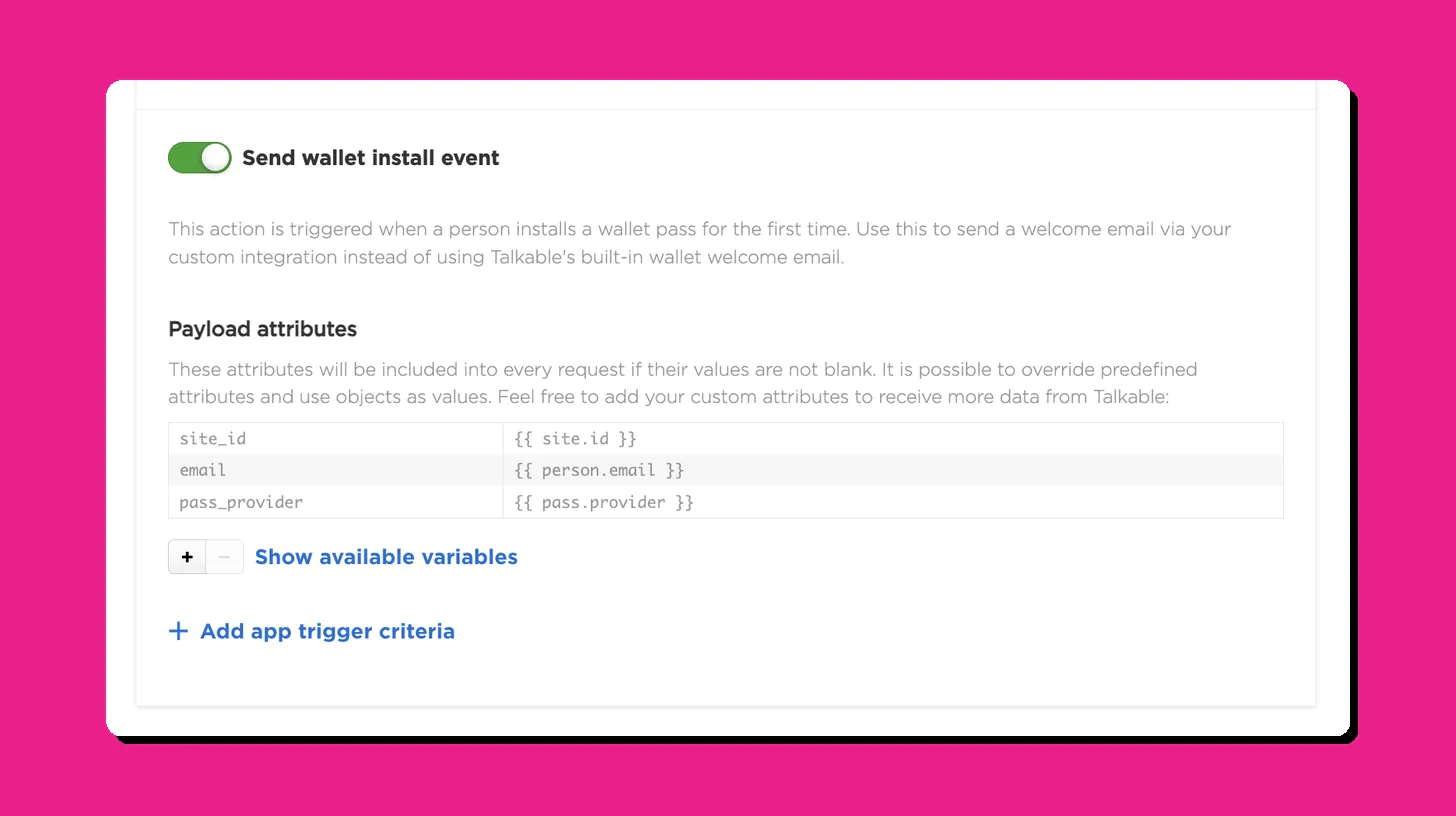 Turn Every Wallet Install Into a Marketing Trigger