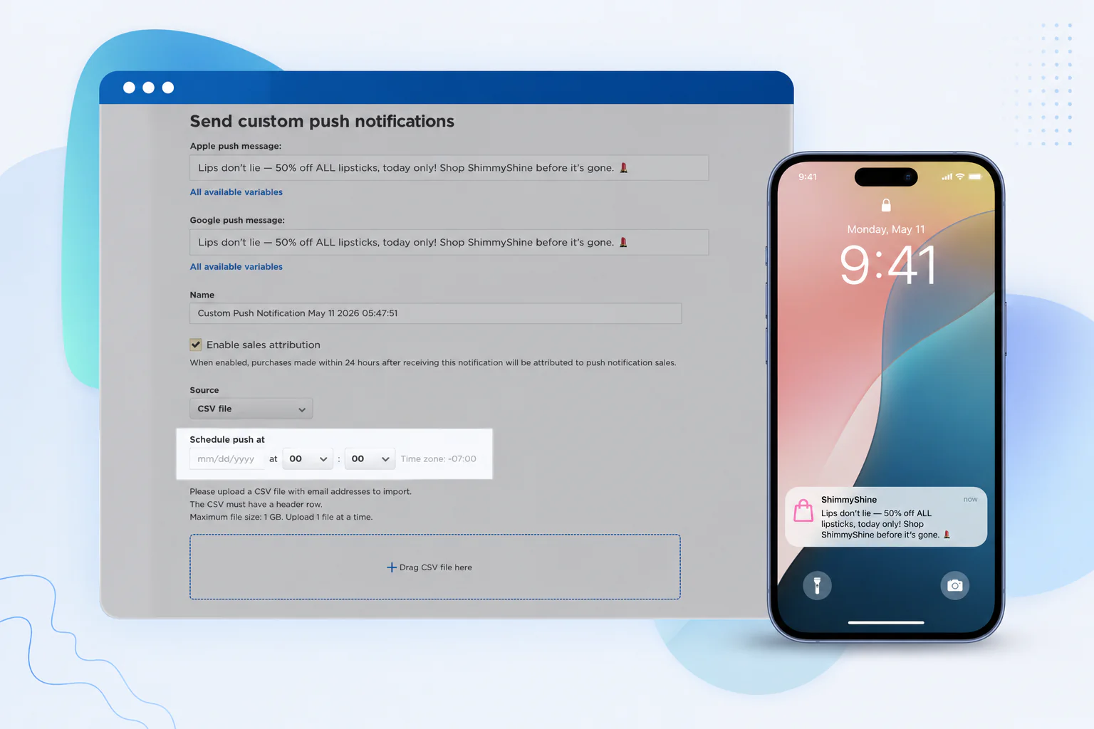 Schedule Wallet Push Notifications Ahead of Time